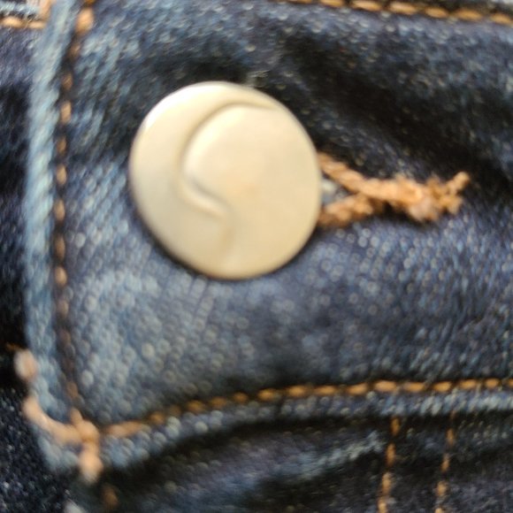 Joe's Jeans High Rise Skinny Ankle Raw Hem Jeans Size 28 - Picture 6 of 8